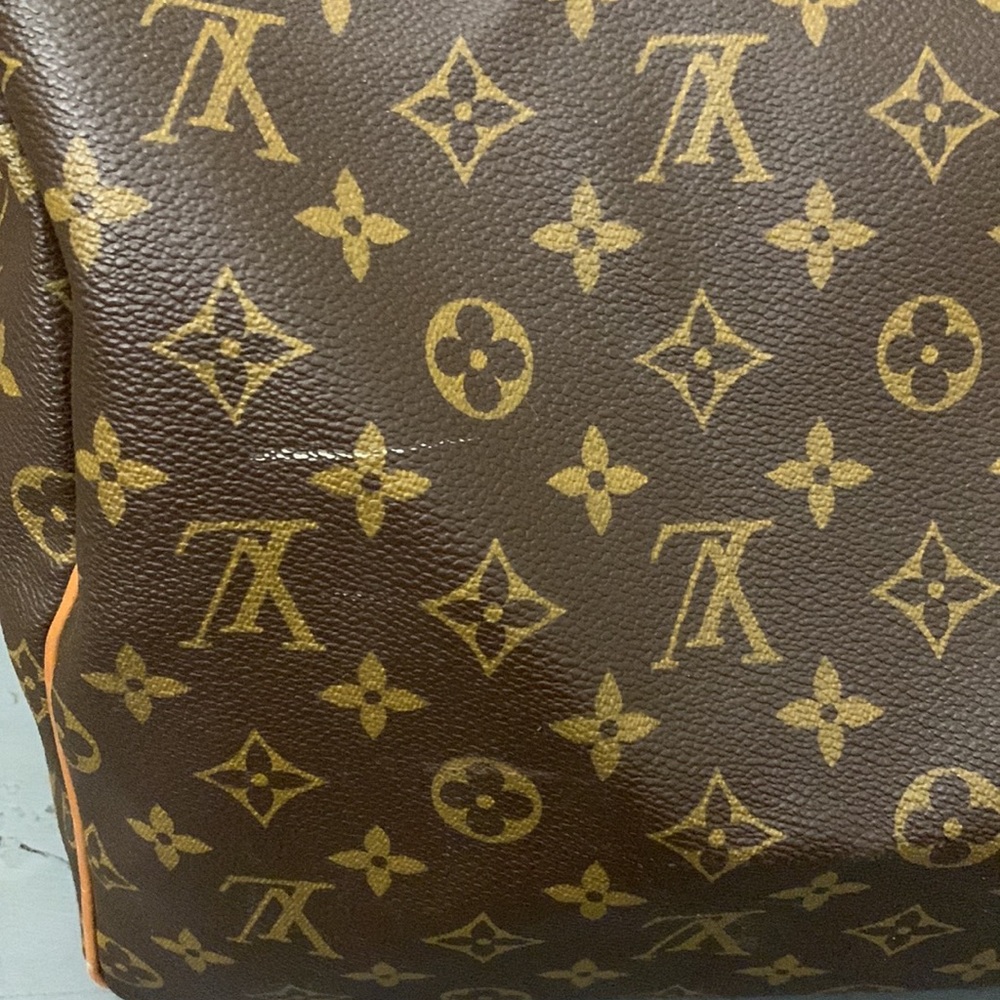 Authentic Vintage Louis Vuitton Monogram Keepall 55 Travel Bag 8901MI From 1989 - Picture 13 of 16